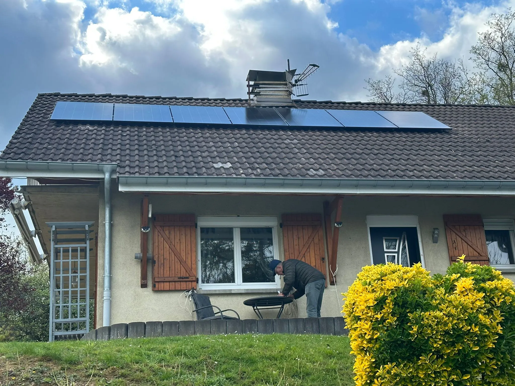 Panneaux solaires toiture